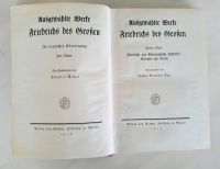 Buch Ausgewählte Werke Friedrichs des Großen, 1916 Schleswig-Holstein - Harrislee Vorschau