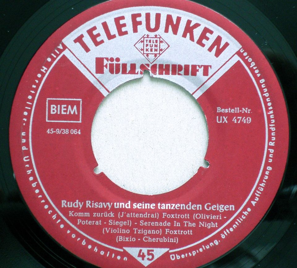 Schallplatten: 3 x Rudi Risavy in Oberursel (Taunus)
