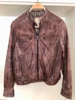 Echtleder-Jacke von Esprit | Gr. 38 | Auberginefarben Nordrhein-Westfalen - Siegburg Vorschau