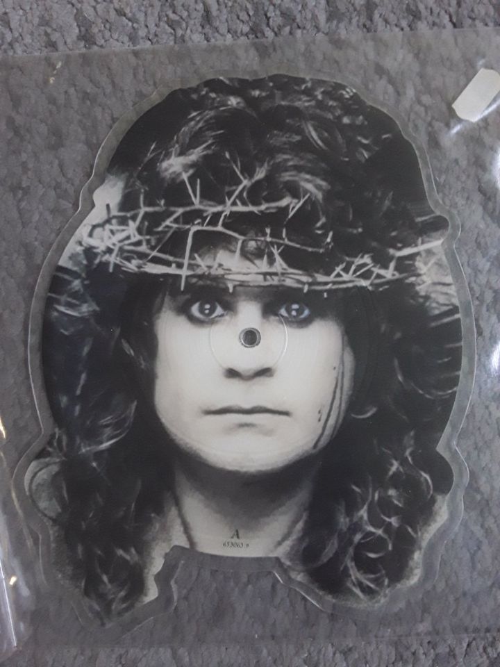 Ozzy Osbourne Miracle Man Picture Shape Vinyl , Black Sabbath in Lübeck