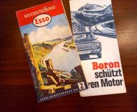 Auto-Straßenkarten 2 Stck. für den Oldtimer, 1950er Jahre Nordrhein-Westfalen - Lüdinghausen Vorschau