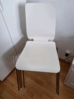 IKEA Stühle Gilbert weiß 4 Stück, guter gebrauchter Zustand Köln - Weidenpesch Vorschau