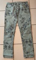 Hose - Gr. 38 olive mit Blumenprint Dortmund - Mitte Vorschau