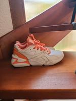 Puma Damen Schuhe 38 Weiss Orange Bayern - Fürth Vorschau