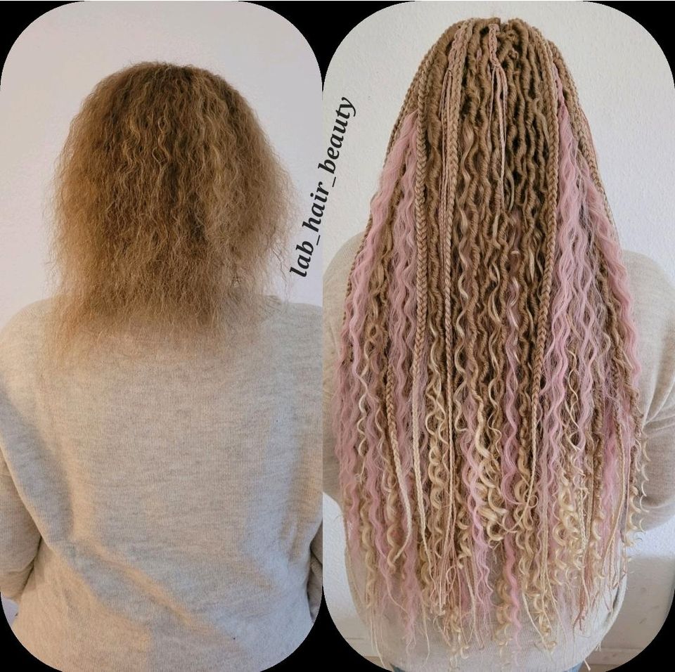 CROCHET CURLS,CROCHET BRAIDS, OPEN BRAIDS, HAARVERLÄNGERUNG in Mainz