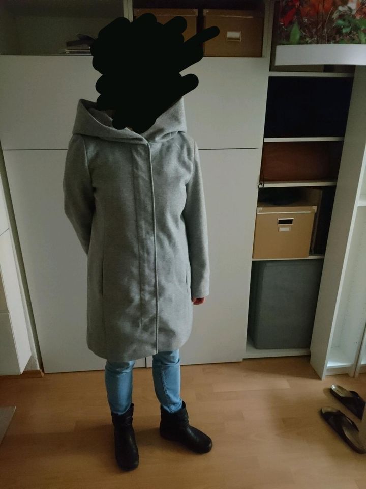 Eleganter Vero Moda Mantel Jacke Grau in Leipzig