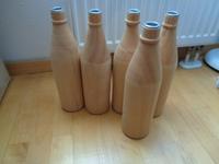 Kerzenhalter Holz in Flaschenform neu groß Thüringen - Ellrich Vorschau