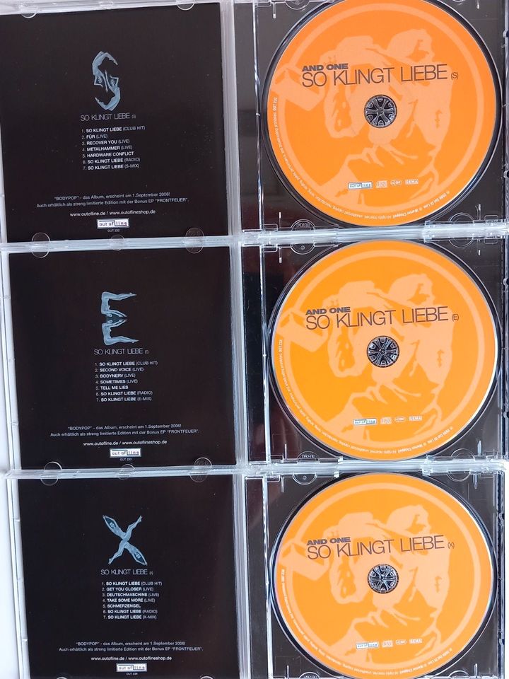 And One So klingt Liebe (S,E,X) 3 CDs neu in Halle