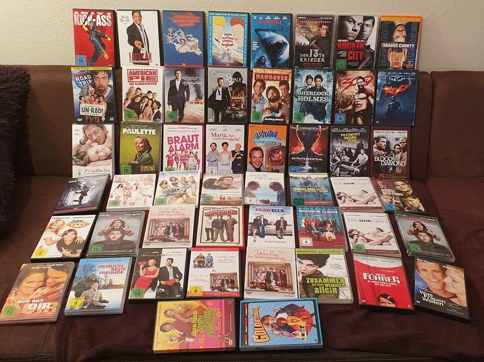 DVD Paket Sammlung komplett abzugeben über 550 Stück Top Filme in Hamburg