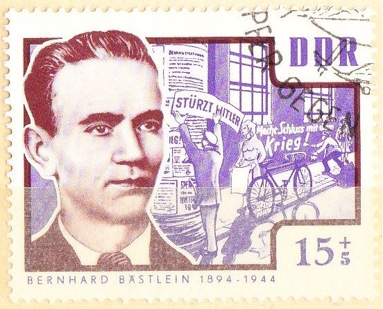 DDR Briefmarken Widerstandskämpfer (418) in Hamburg