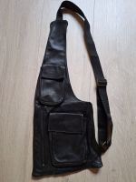 Tasche/Schultertasche, Lederimitat, weich, schwarz, super Zustand Hessen - Ehringshausen Vorschau