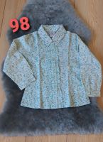 Gr. 98 Mädchen Bluse langarm mint Blumen liegelind Nordrhein-Westfalen - Mönchengladbach Vorschau