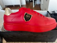 Rot/ gold philipp plein sneaker. sehr neu Nie getragen!! Köln - Widdersdorf Vorschau