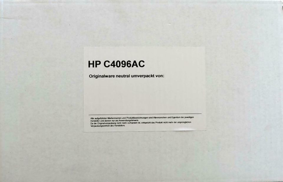 Toner für HP LaserJet 2100 - HP C4096AC Bulk neu in Bernsdorf