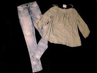 Neu H&M Skinny Jeans High Waist Slim Fit 40, Bluse Tunika M Nordrhein-Westfalen - Olpe Vorschau