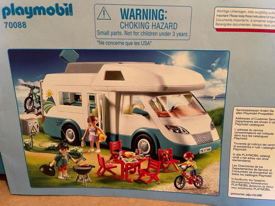 Playmobil 70088 Family fun Campingwagen inkl OVP in Linsengericht