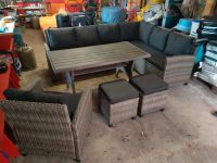 Home&Garden Loungeset Rattan Gartemöbel Ecklounge Sachsen-Anhalt - Trautenstein Vorschau