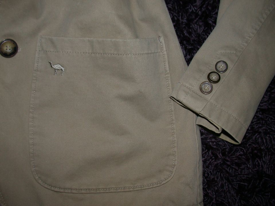 CAMEL Manner Jacke Sakko Safari 46 48 50 S M beige Baumwolle in Bad Neustadt a.d. Saale