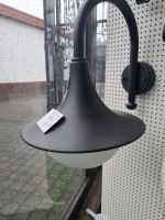 ALU-Gusslampe schwarz, Glas weiß, Nordrhein-Westfalen - Erftstadt Vorschau