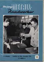 Der junge METALL Handwerker | Heft 11 | November 1964 Bayern - Marktoberdorf Vorschau