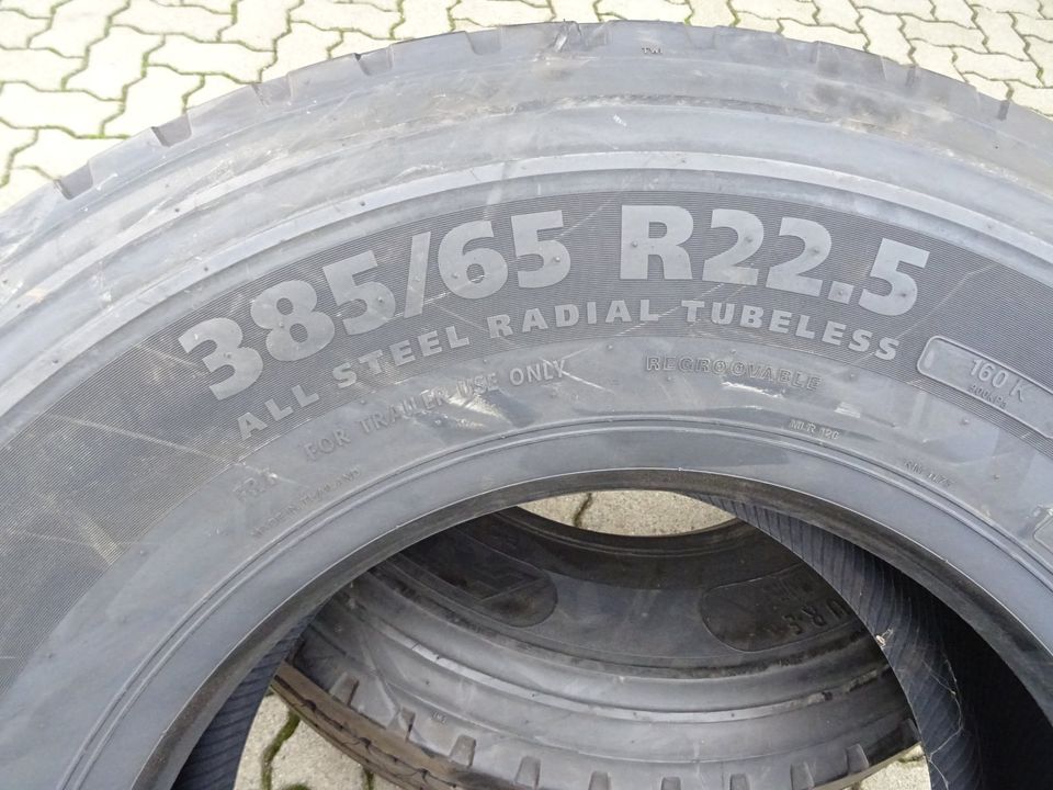 2 Stück LKW Auflieger Reifen 385/65 R22,5 Athos HG2556T Neu in Bad Harzburg