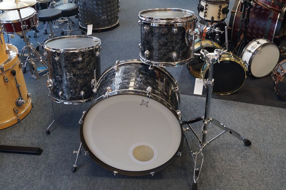 Pommerenke Rock Drumset in Black Pearl in Maintal