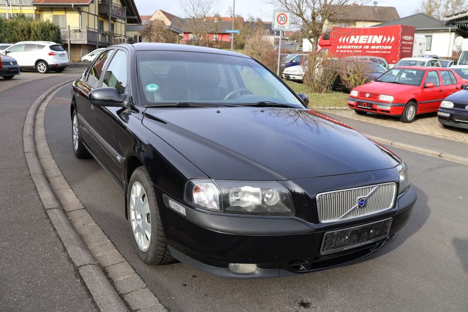 Volvo S80 Xenon 2,9 Geartronic Leder AHK Klima TÜV3/25 in Giebelstadt