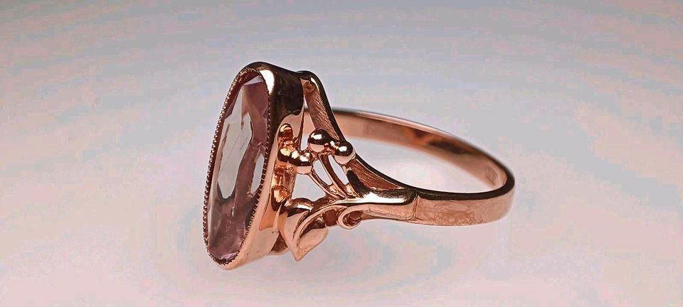 Antiker russischer Alexandrit Ring 583 Gold (585) 55 in Reinstorf