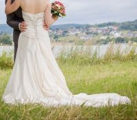 Brautkleid Hochzeitskleid 36 Justin Alexander cappucino ivory Hessen - Münzenberg Vorschau