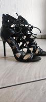 Sandalette schwarz Baden-Württemberg - Weinheim Vorschau
