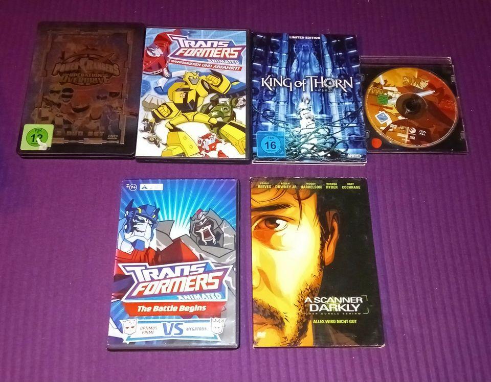 DVDs Anime Zeichentrick Transformers Akira Avatar ab 1,50€ in Hamburg