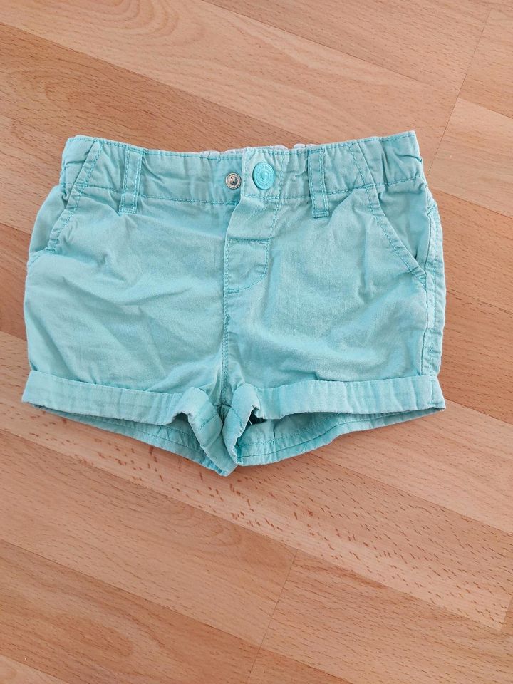 Shorts verstellbarer Bund Gr. 74 H&M in Baar-Ebenhausen