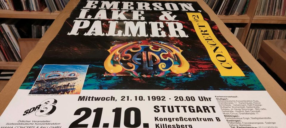 Emerson Lake & Palmer - ELP 1992 Konzertplakat Tourposter in Hemer