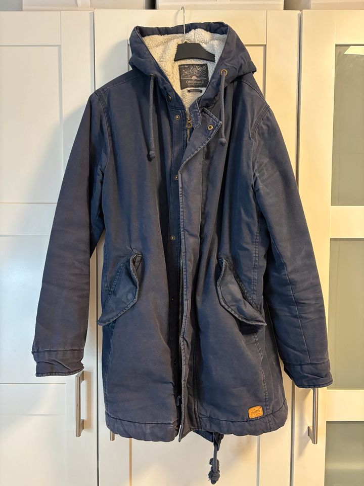 Winterjacke / Parka - blau Herren in Hannover