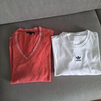 Damen Pulli Hilfiger Gr.M Tshirt Adidas  Gr.M original Hessen - Darmstadt Vorschau