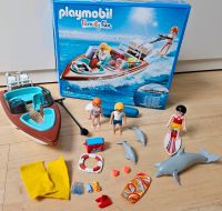 Playmobil 9428 Motorboot mit Motor * Wasserski*Delfine, Surferin Saarland - Wallerfangen Vorschau