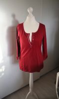 rotes 3/4 Arm Shirt Street One mit Knopfleiste Gr. 38 Niedersachsen - Sande Vorschau