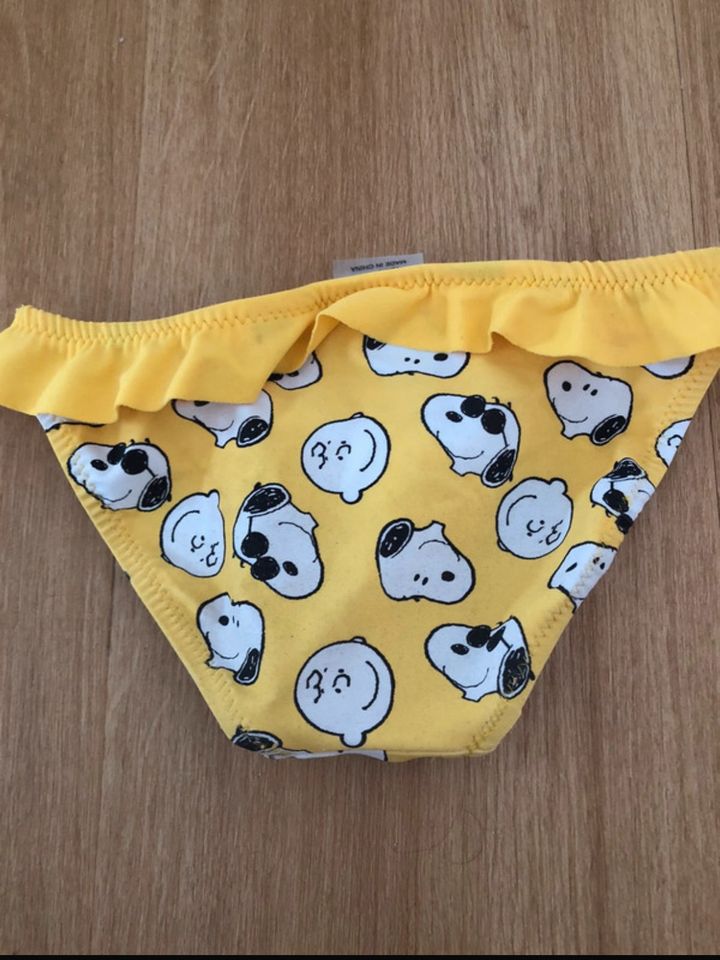 Badehose Zara snoopy Gr. 92 gelb peanuts in Buxtehude