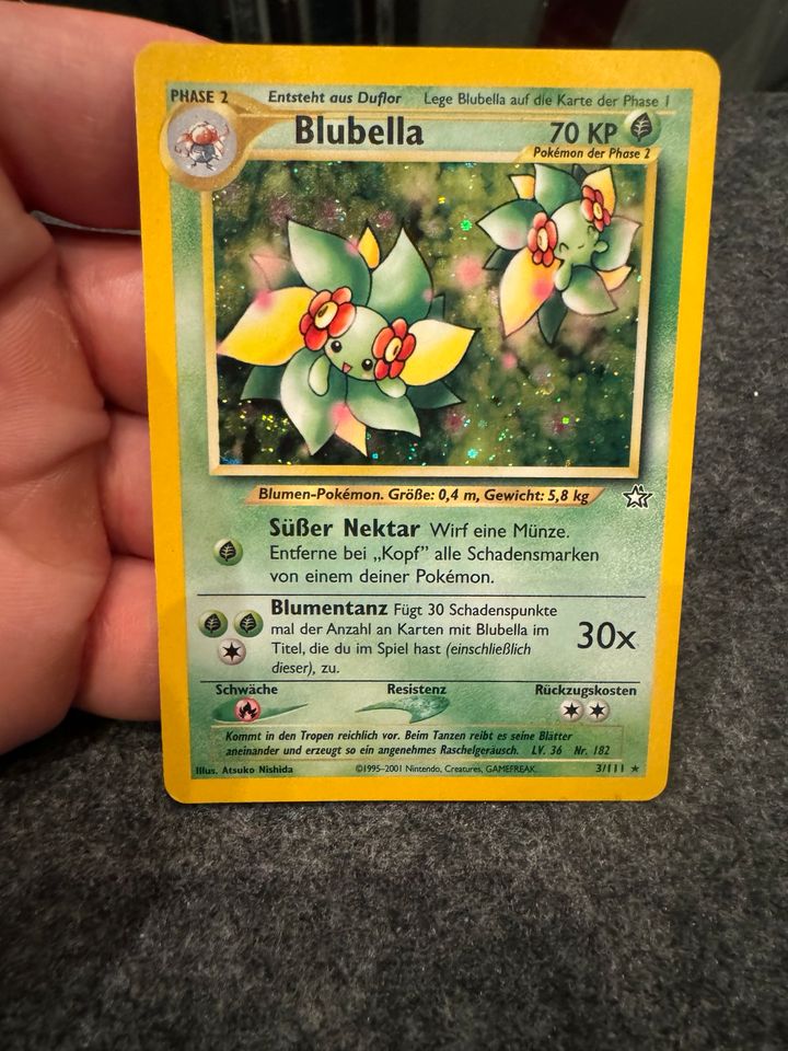 Pokémon Sammelkarte Blubella in Essen