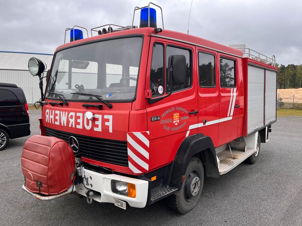 Mercedes Benz 814 LF 8 Feuerwehr 7,5t in Lengerich