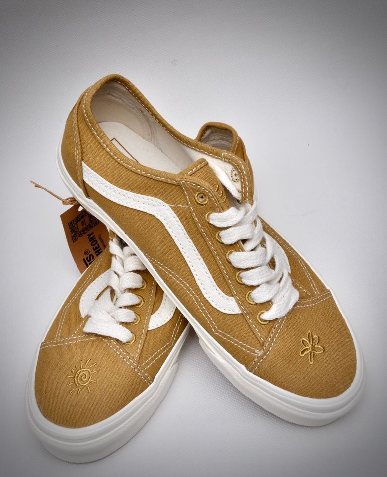 Vans Eco Theory old Skool beige Größe 38,5 in Bremerhaven