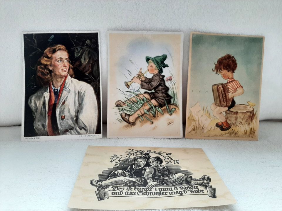 Postkarten Vintage in Fellbach