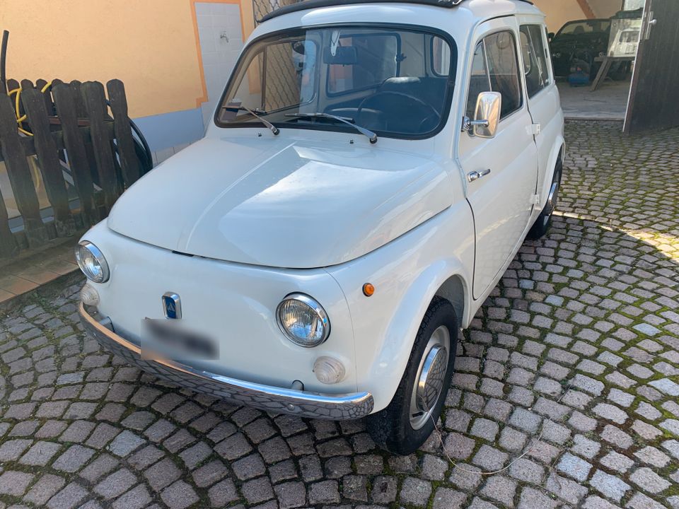 Autobianchi Fiat 500 Giardiniera (Kombi) Oldtimer in Bretten