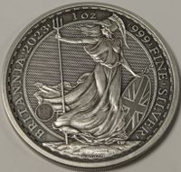 Silbermünze 1 oz Britannia 2024 Charles 999 Silber Antik Niedersachsen - Fürstenau Vorschau