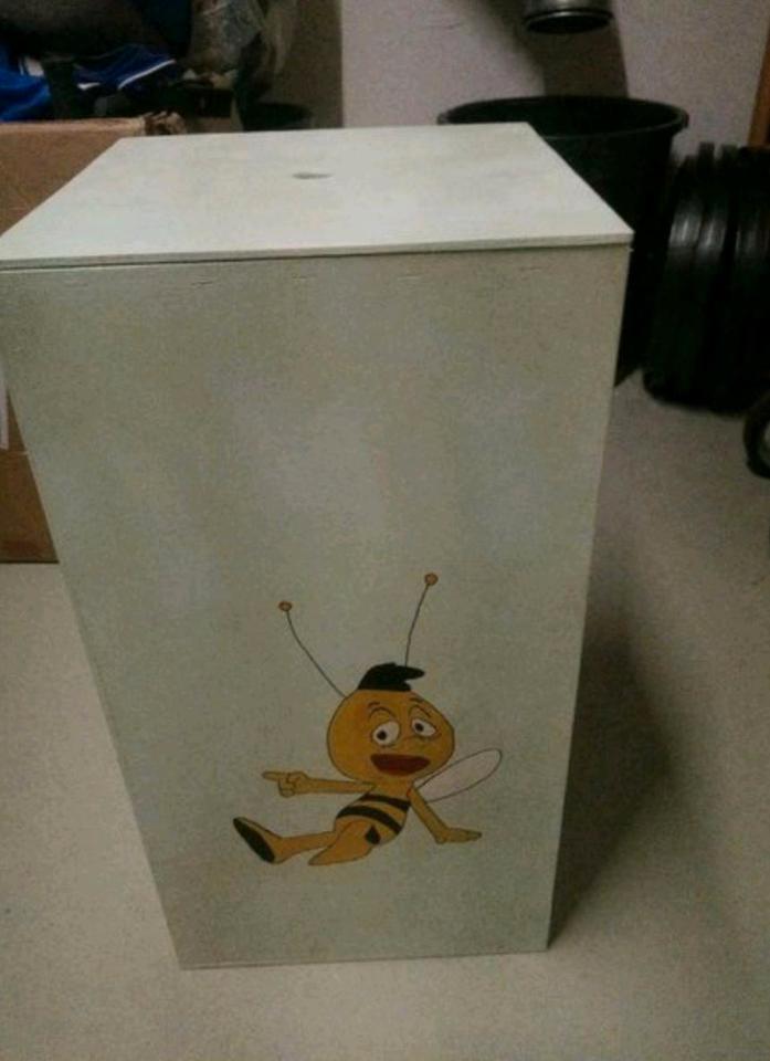 Kindermöbel, Spielebox, Holzkiste, Windeleimer, Wäschebox, etc. in Fronreute