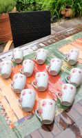 12 schöne Kaffeetassen Teetassen Henkelbecher Orchidee Porzellan Saarland - Kleinblittersdorf Vorschau