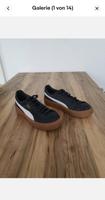 Puma Black White Gold Basket Platform Perf Gum Gr. 39 WIE NEU!!! Sachsen-Anhalt - Halle Vorschau