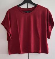 rotes crop Tshirt bauchfrei Hessen - Guxhagen Vorschau