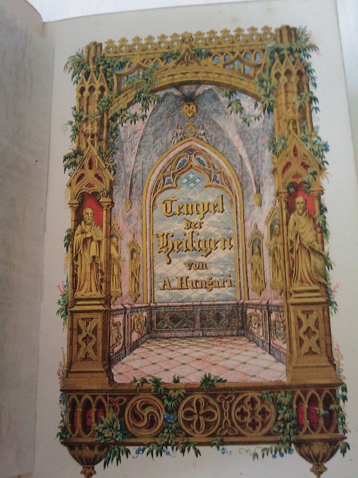 Gebet und Andachtsbuch (1857) Tempel der Heiligen und Ehre Gottes in Gemünden a. Main