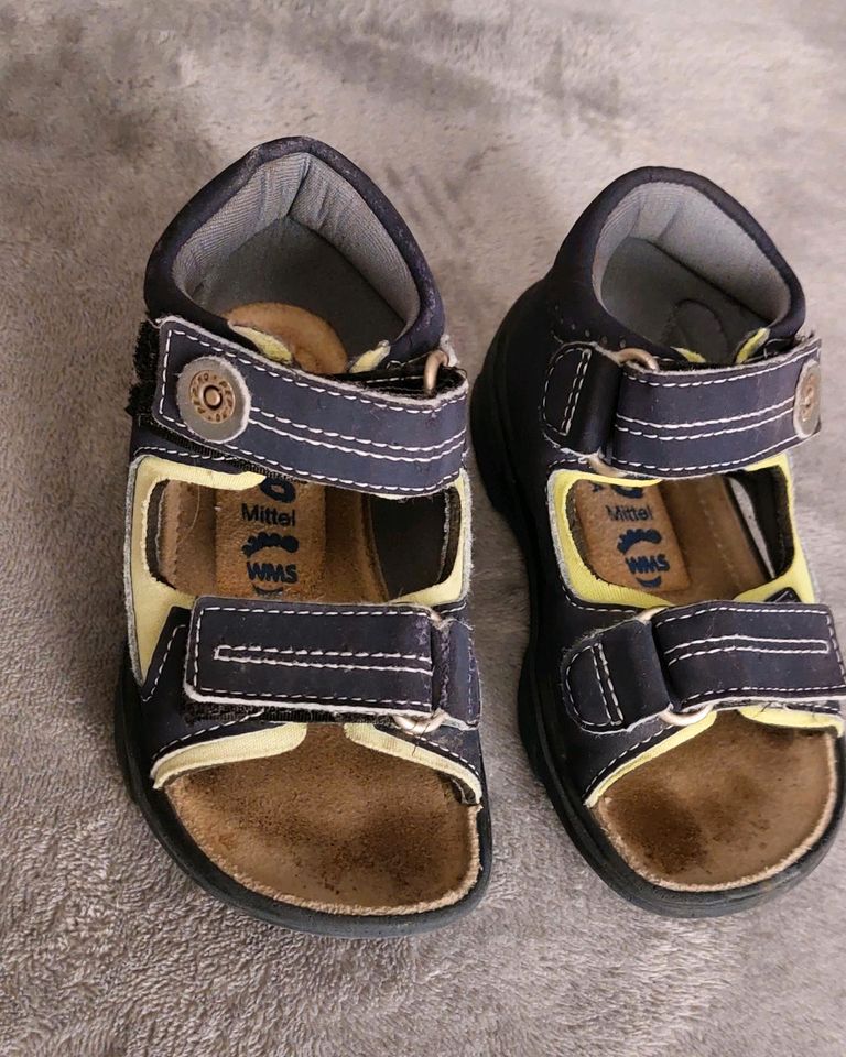 Sandalen für Jungs Gr. 23 Pepino dunkelblau in Wölfersheim